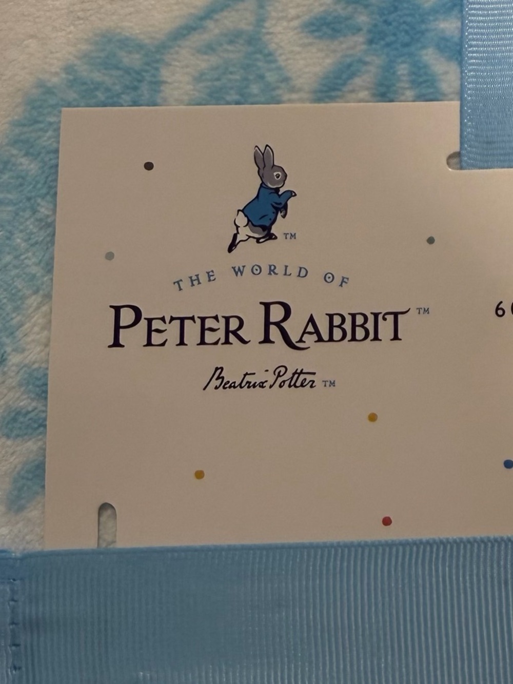 The World of Peter Rabbit Beatrice Potter Twin Blanket - Soft Plush Throw - Picture 3 of 6